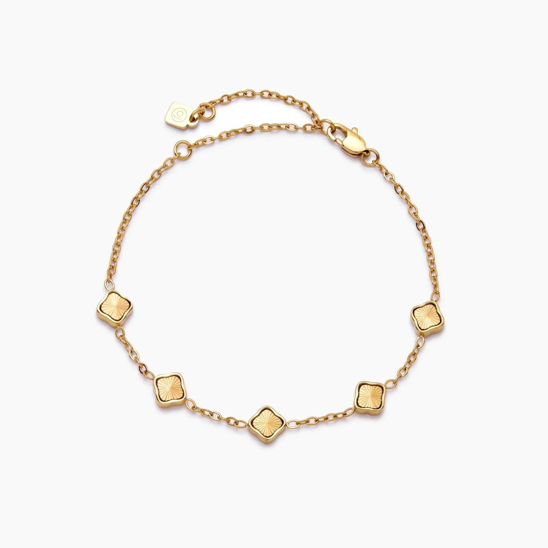 Mini Sunburst Clover Bracelet