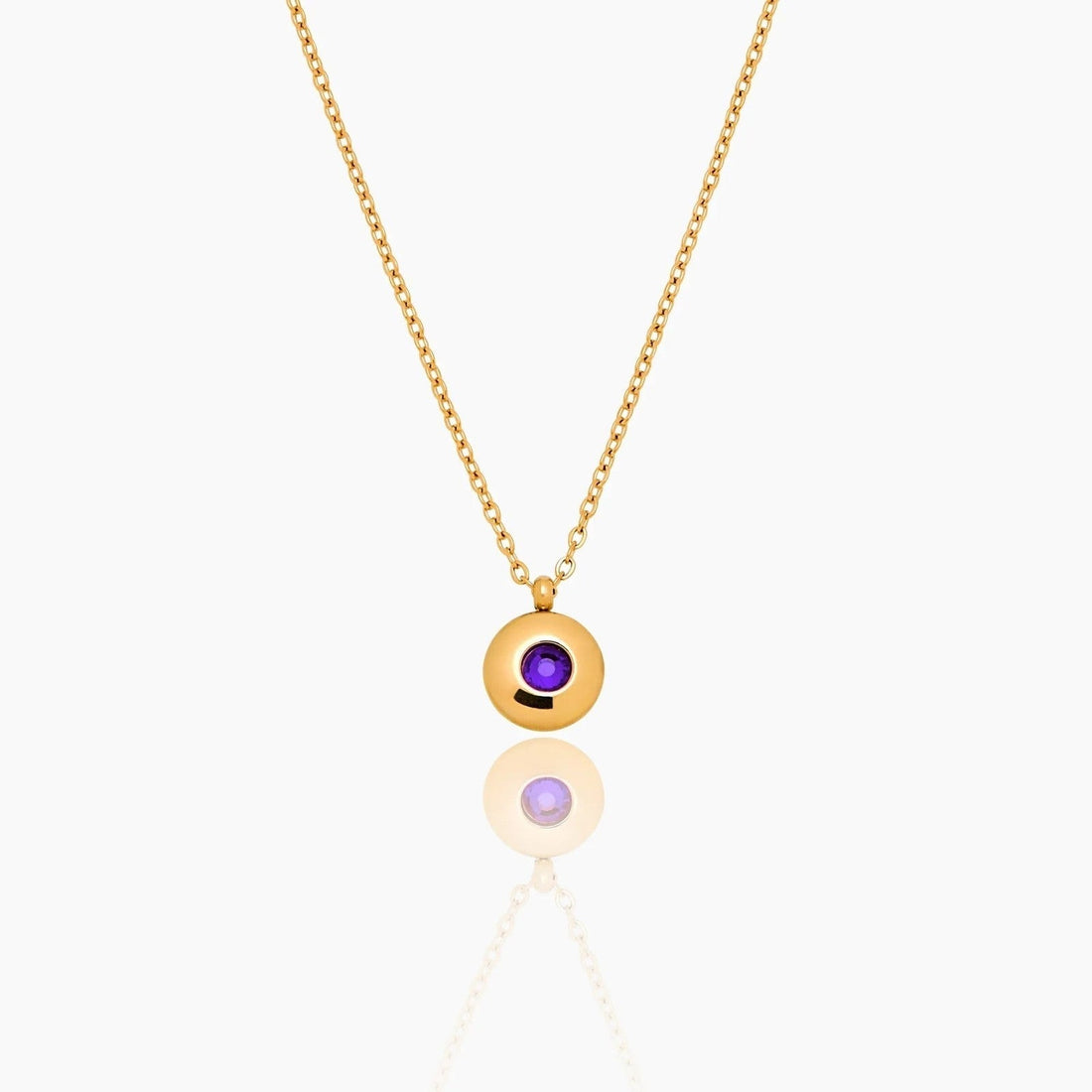 Mini Birthstone Pendant Necklace