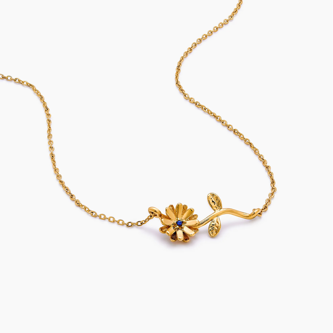 Delicate Necklace with Birth Flower
