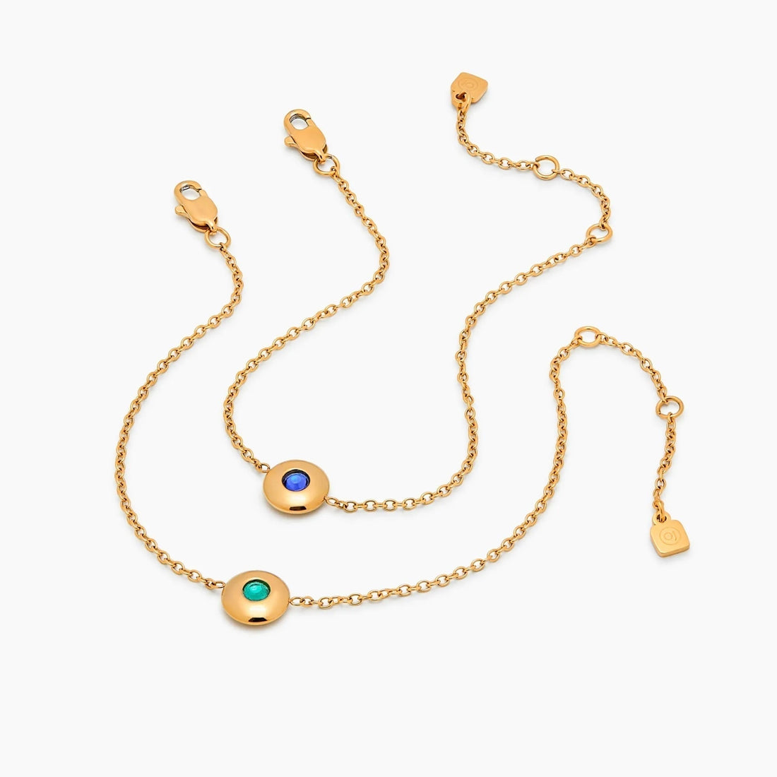 Mini Charm Bracelet with Birthstone