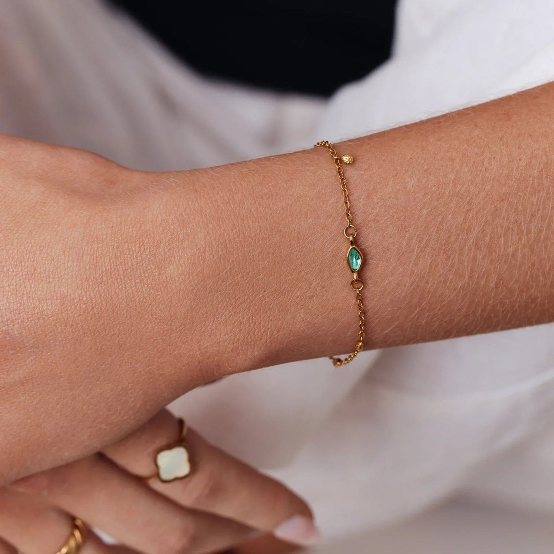 Aqua Drop Bracelet