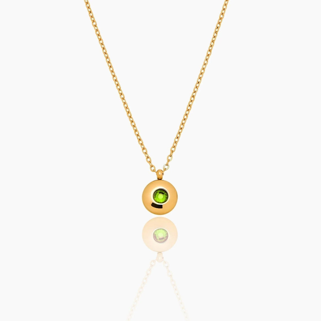 Mini Birthstone Pendant Necklace