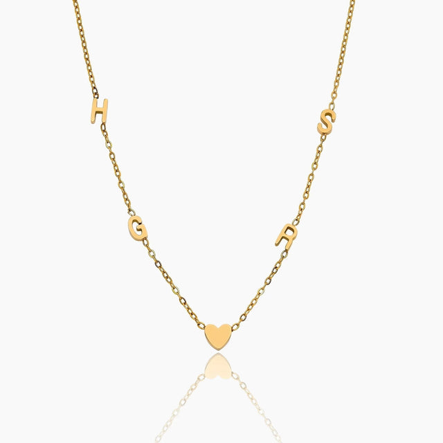 Multi Initial Necklace