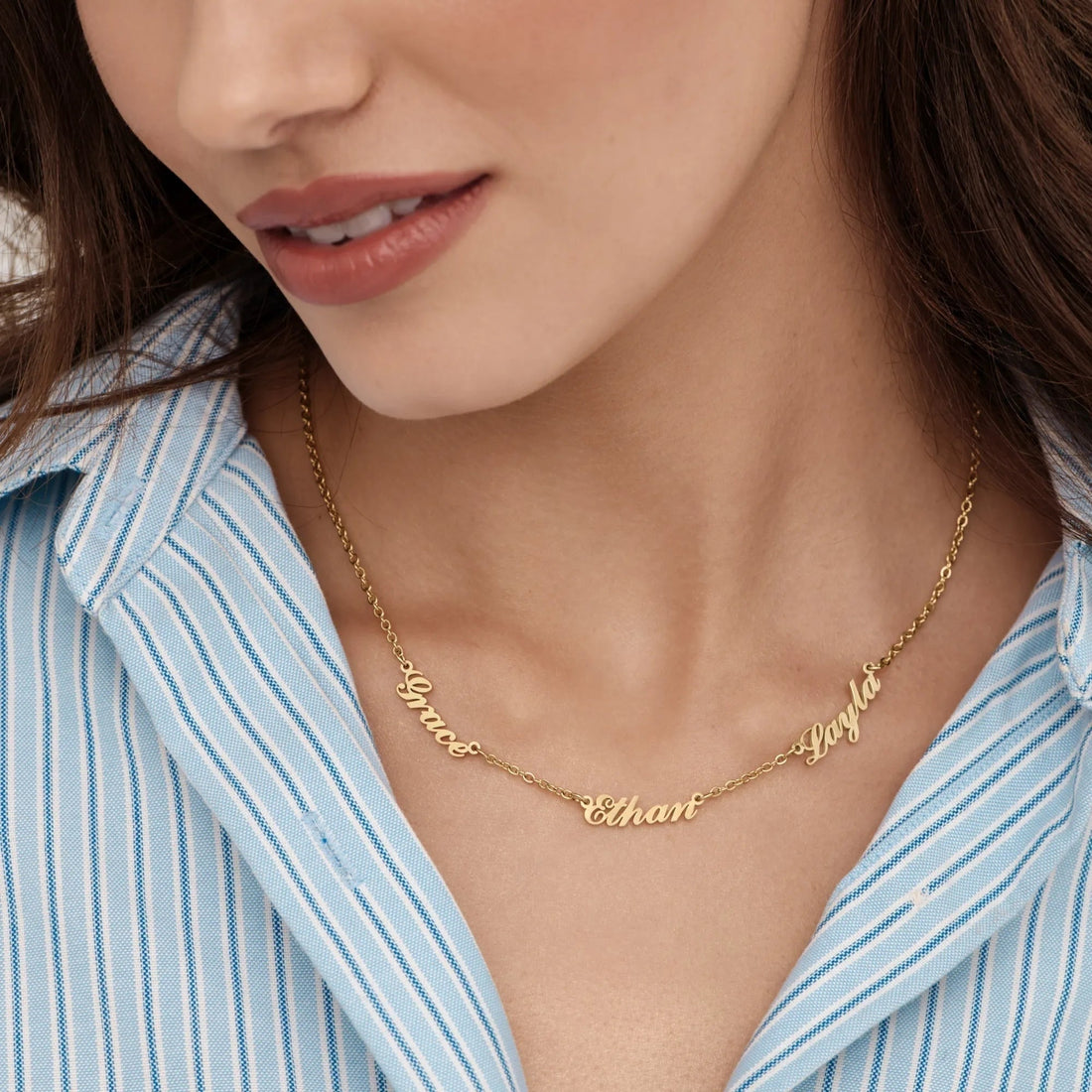 Necklace with Multiple Names