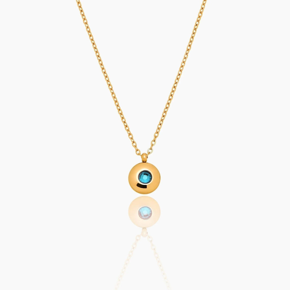 Mini Birthstone Pendant Necklace