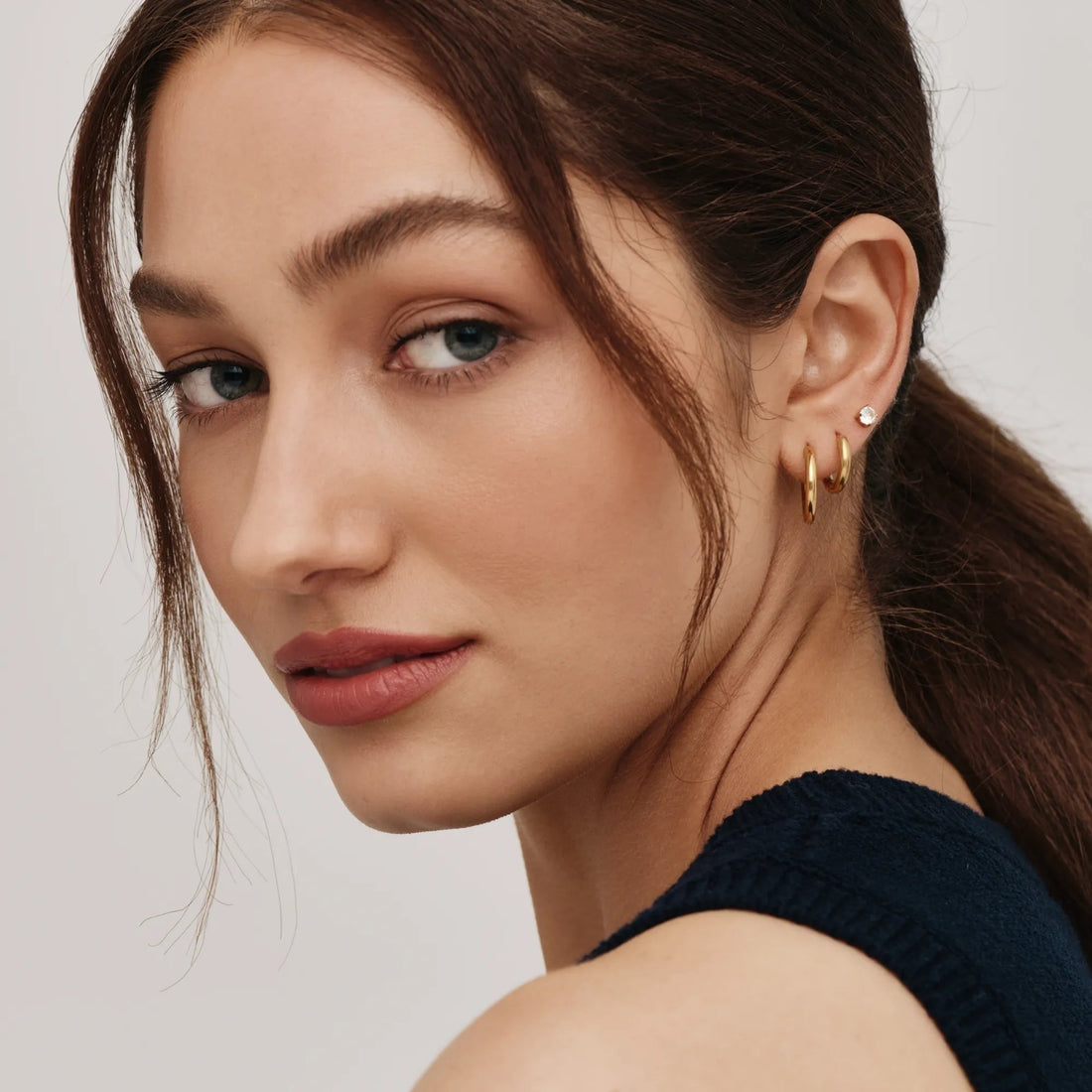 Essential Solitaire Stud Earrings