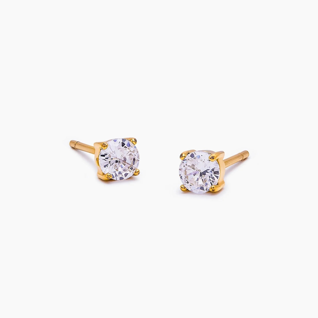 Essential Solitaire Stud Earrings