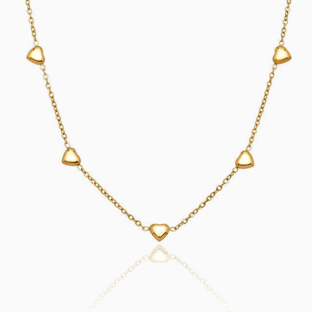 Embossed Heart Necklace