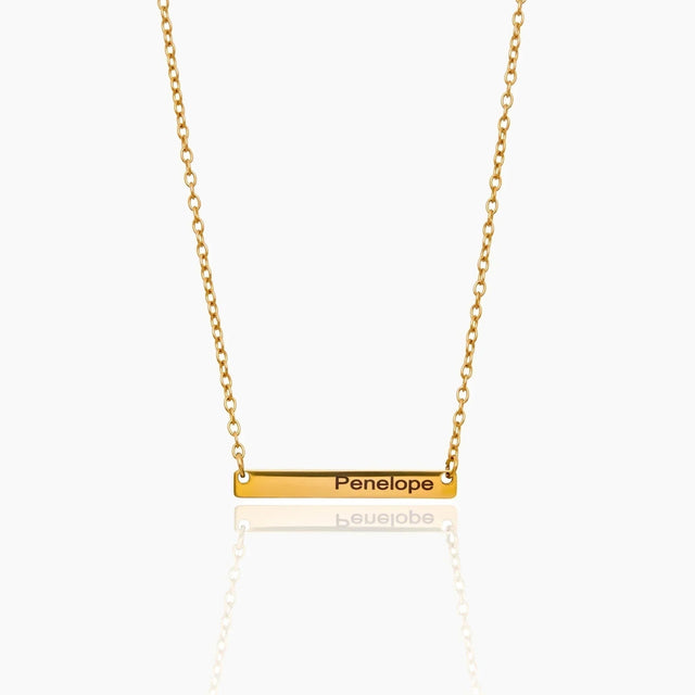 Customizable Bar Necklace