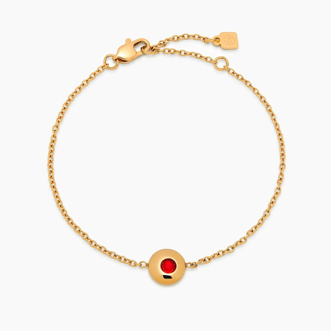 Mini Charm Bracelet with Birthstone
