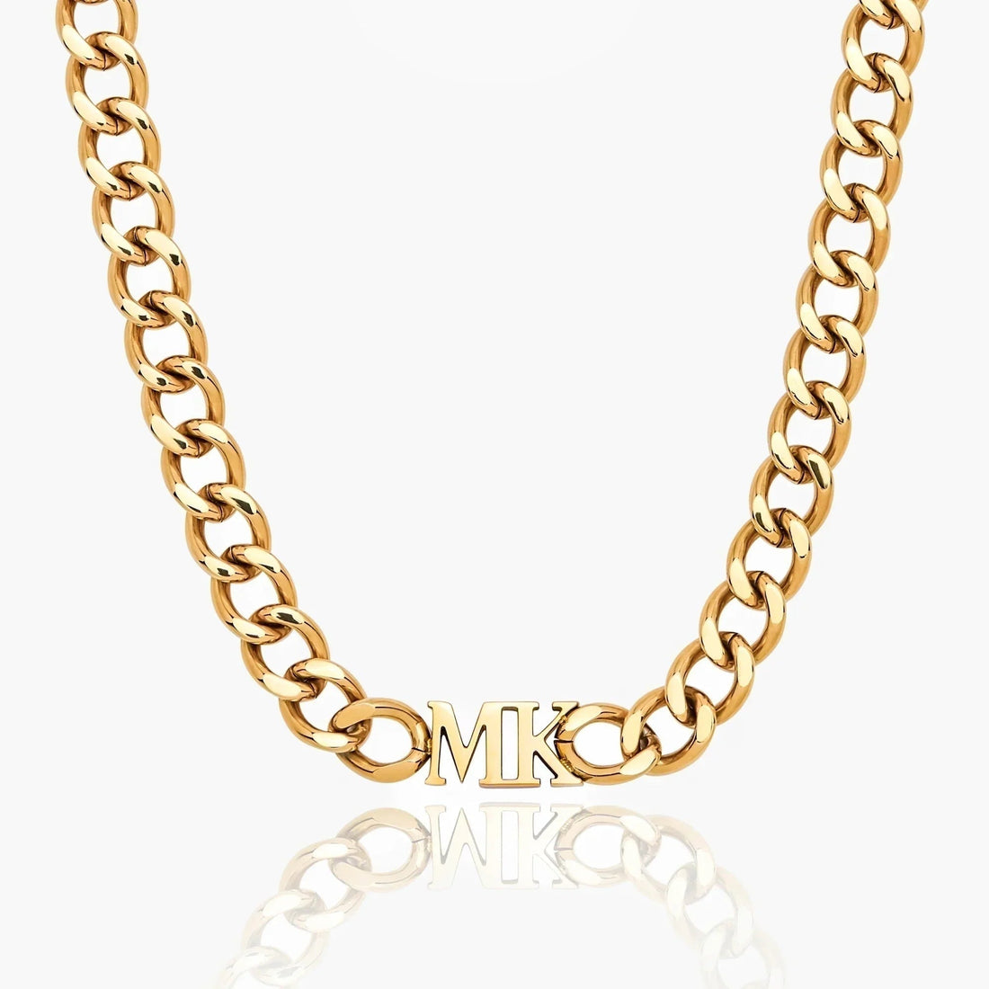 Choker Necklace with Initial