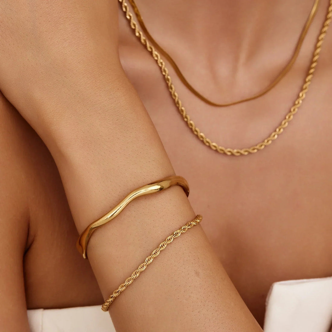Braided Chain Bracelet