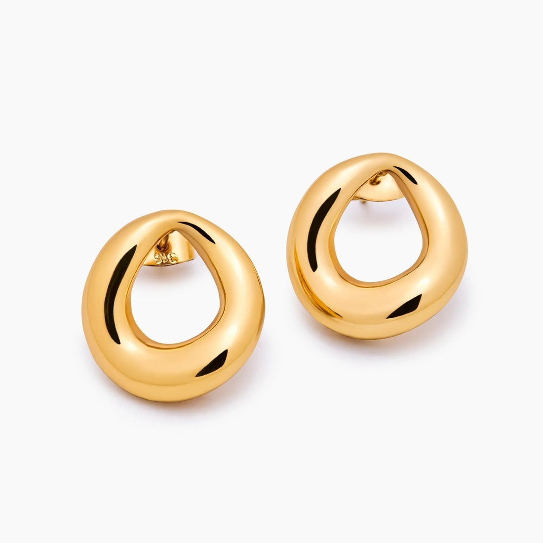 Sculpted Hoop Earrings