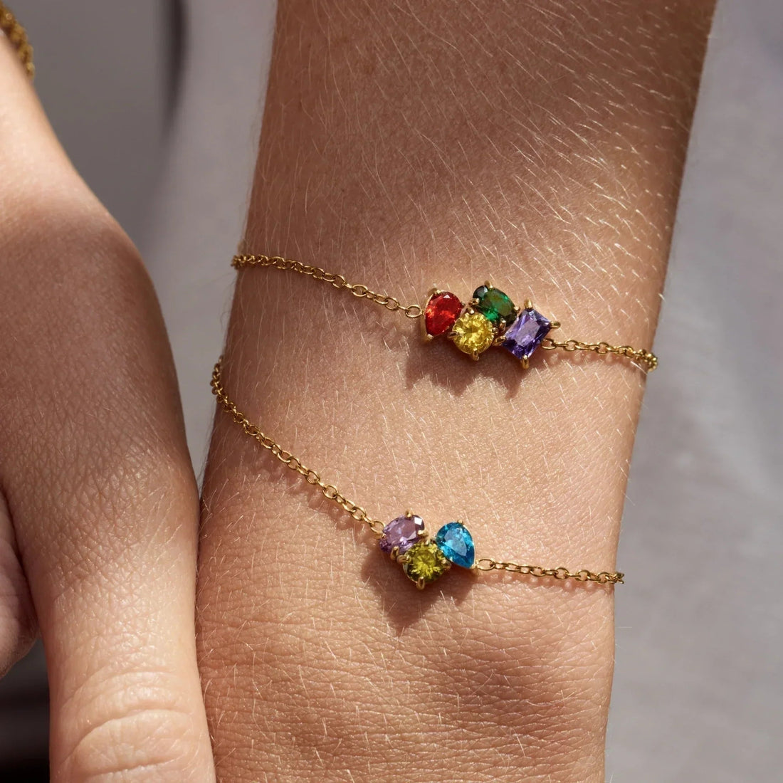 Personalized Legacy Bracelet with Birthstones