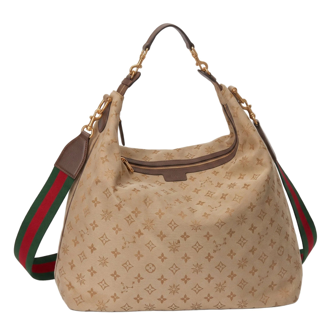 Crossbody Bag - White leather