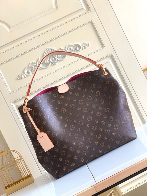 Luxury Shoulder Bag - Brown