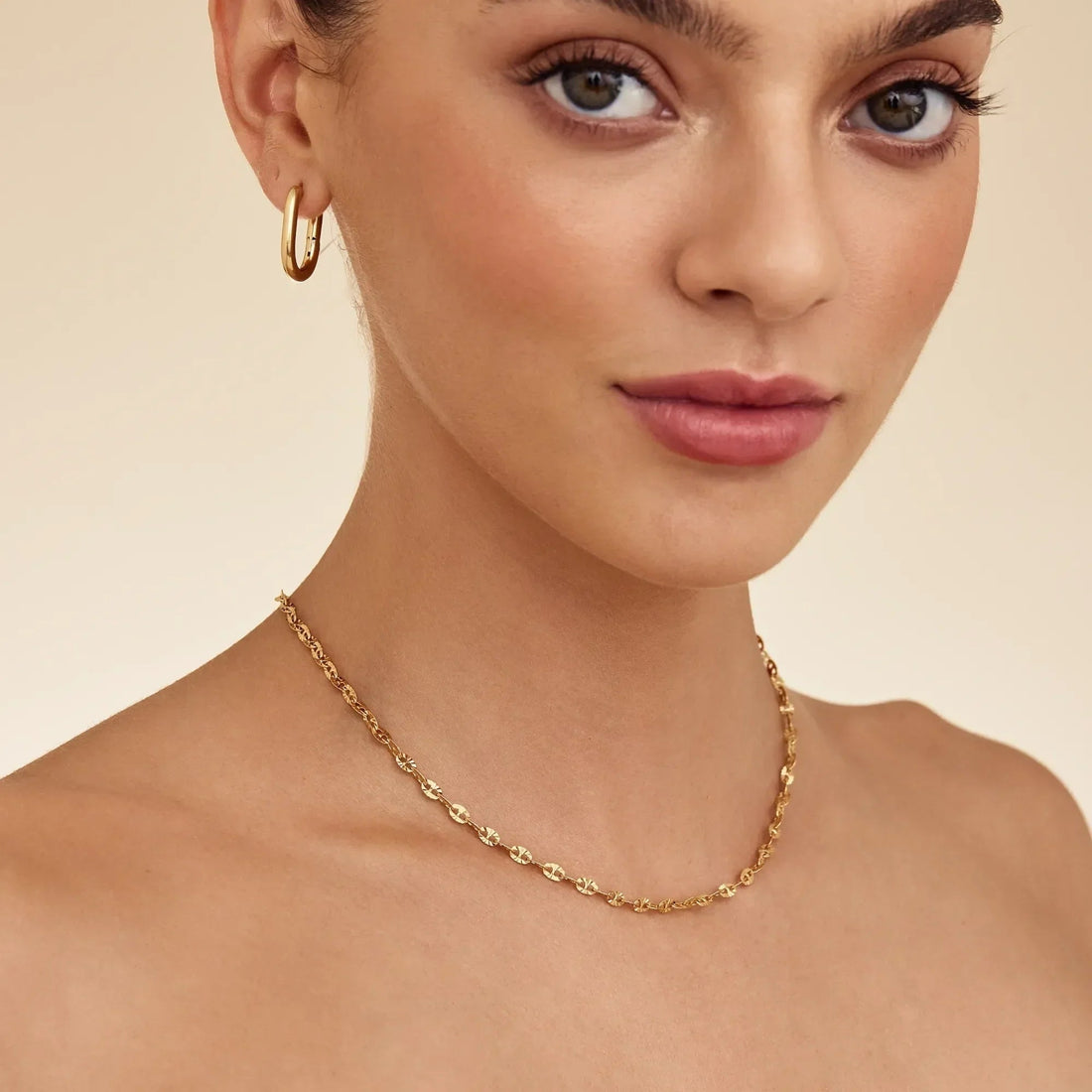 Sequin Chain Necklace