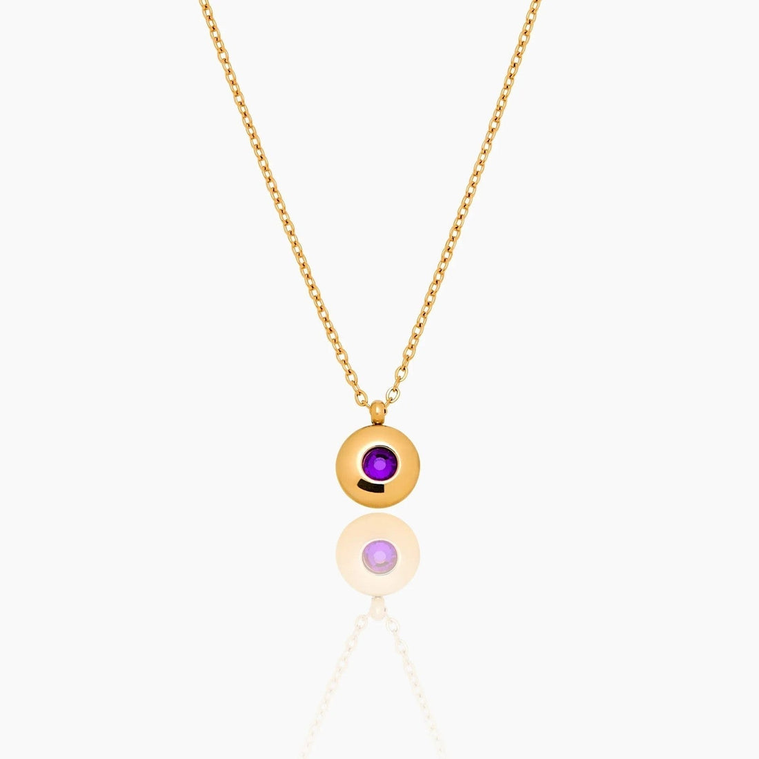Mini Birthstone Pendant Necklace