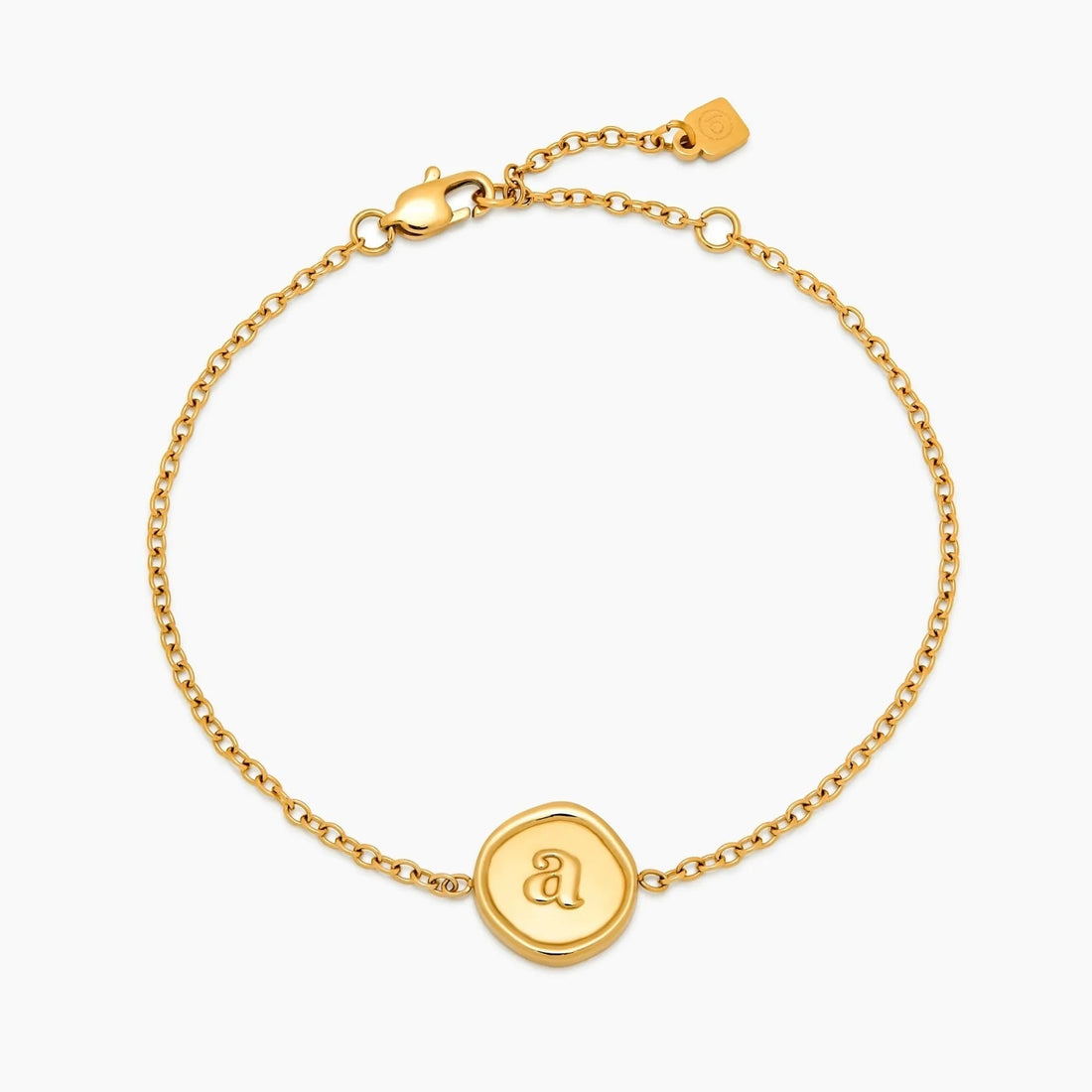 Bracelet with Engraved Initial