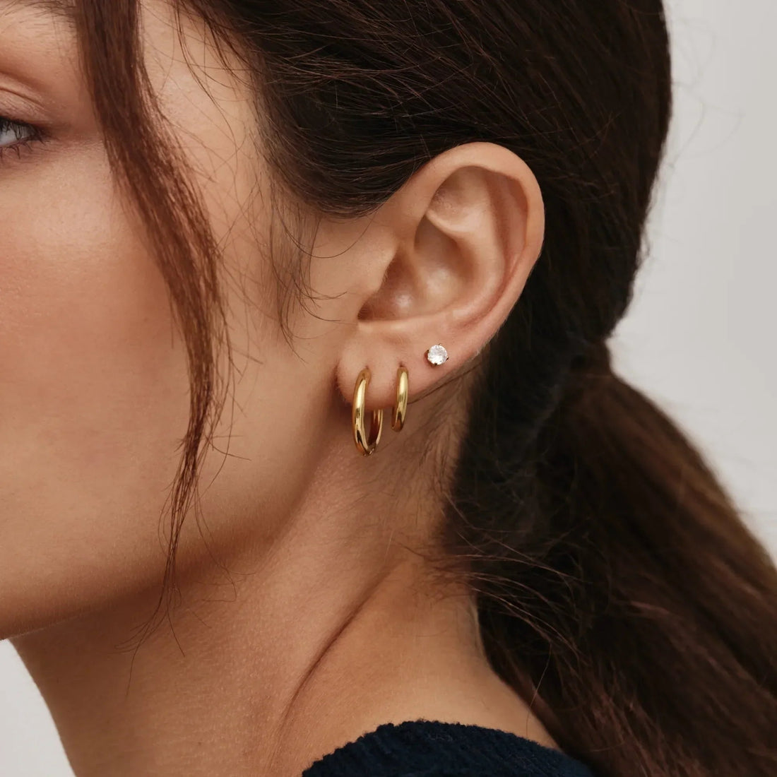 Essential Solitaire Stud Earrings