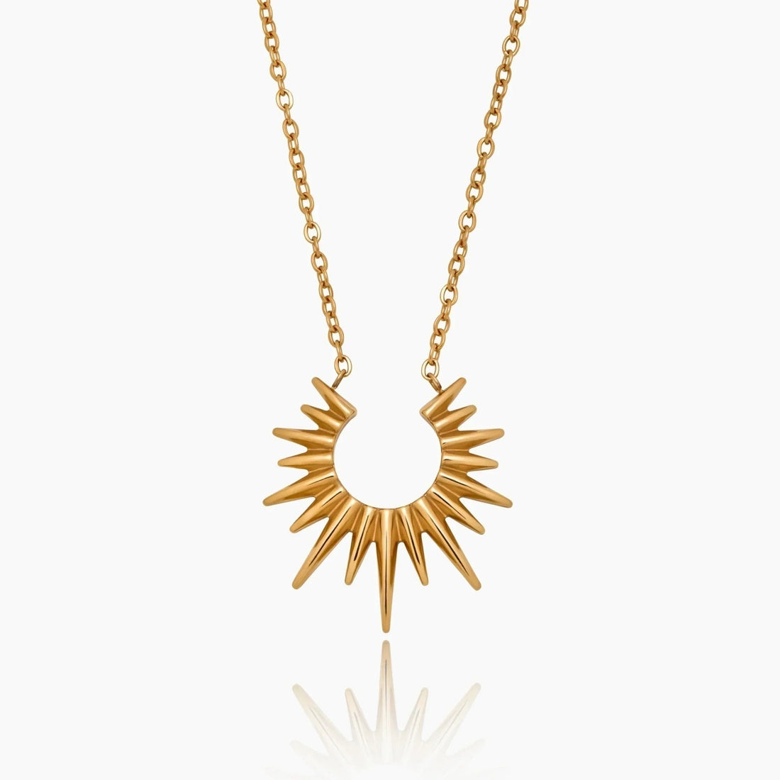 Helia Sunburst Necklace