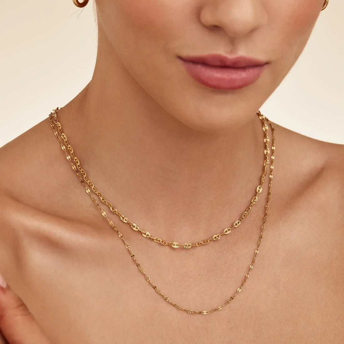 Sequin Chain Necklace