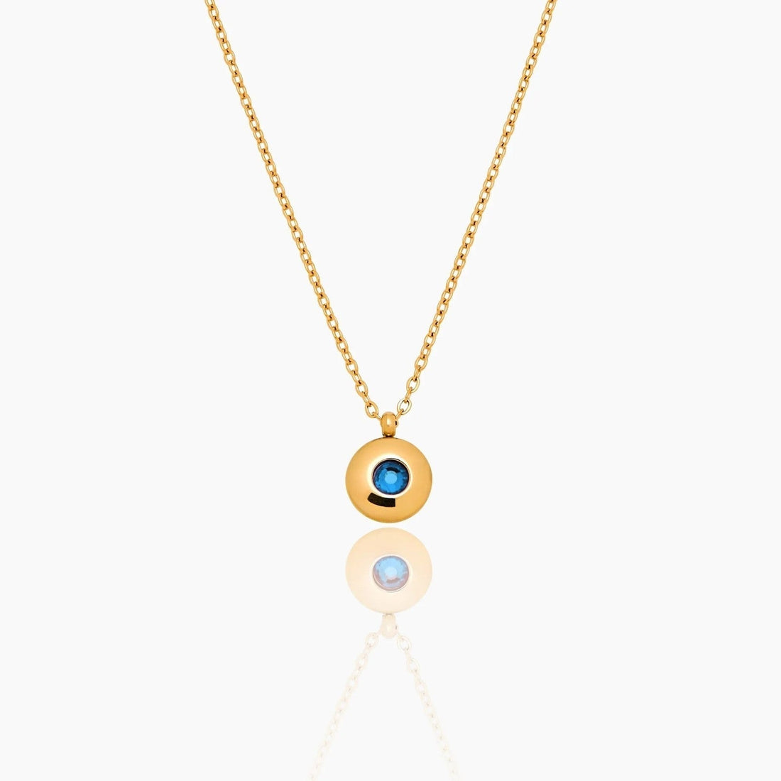 Mini Birthstone Pendant Necklace