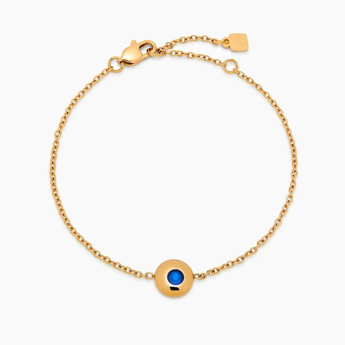 Mini Charm Bracelet with Birthstone
