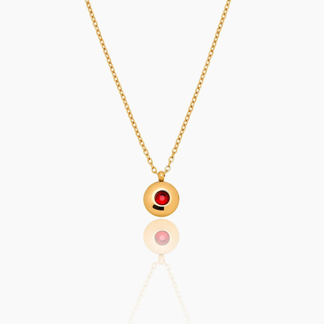 Mini Birthstone Pendant Necklace