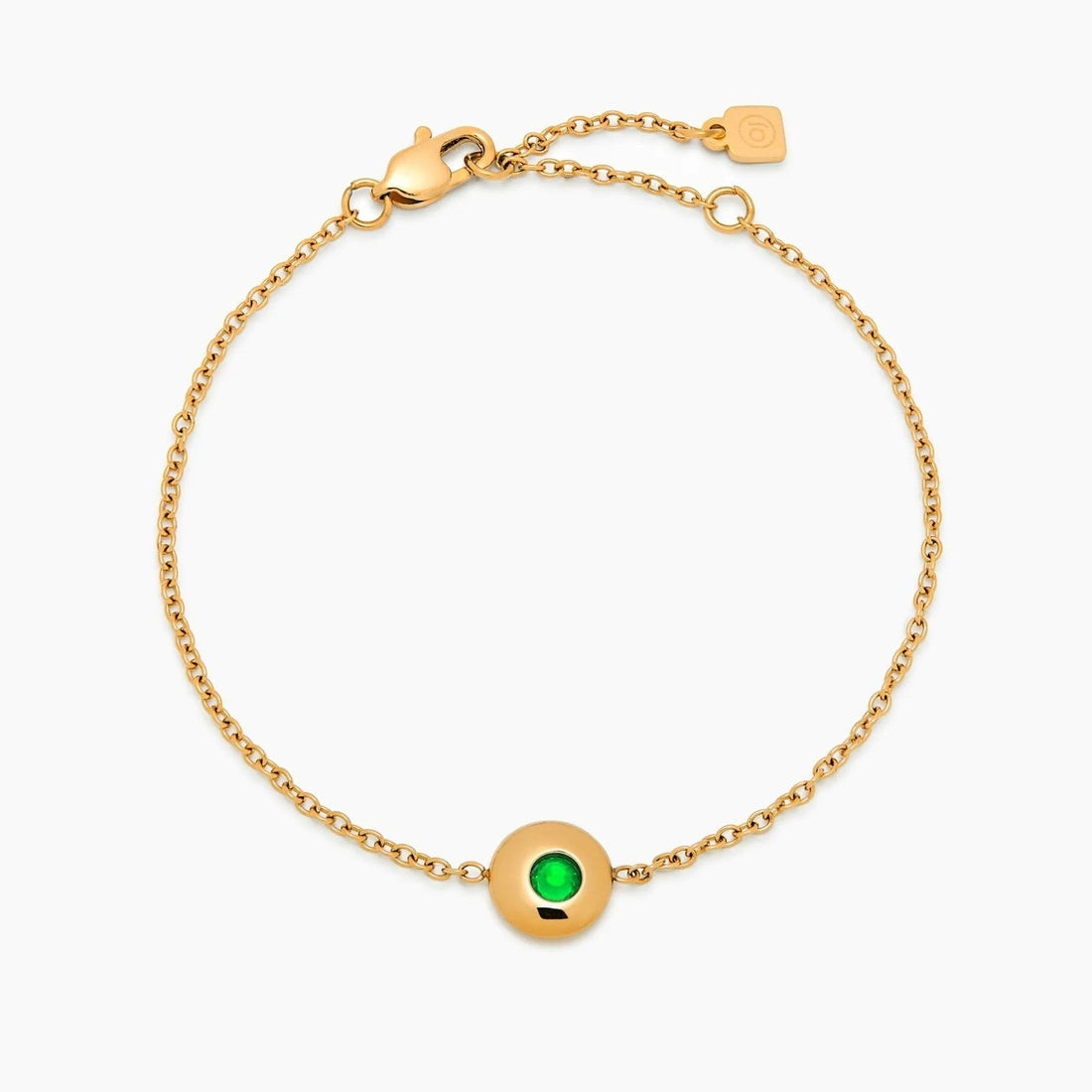 Mini Charm Bracelet with Birthstone